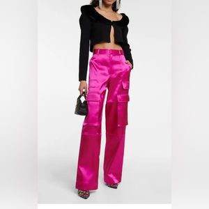 NWT Frame Relaxed Cargo Pant - Magenta